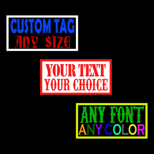 Barra Superior Personalizada con Nombre del Motoclub