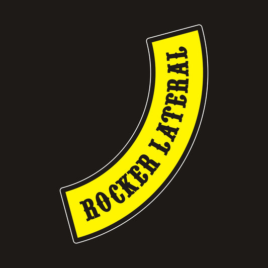 Parche Lateral Rocker Personalizado para Motoclub