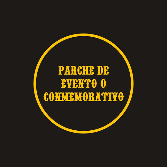 Parche Conmemorativo Personalizado para Motoclub